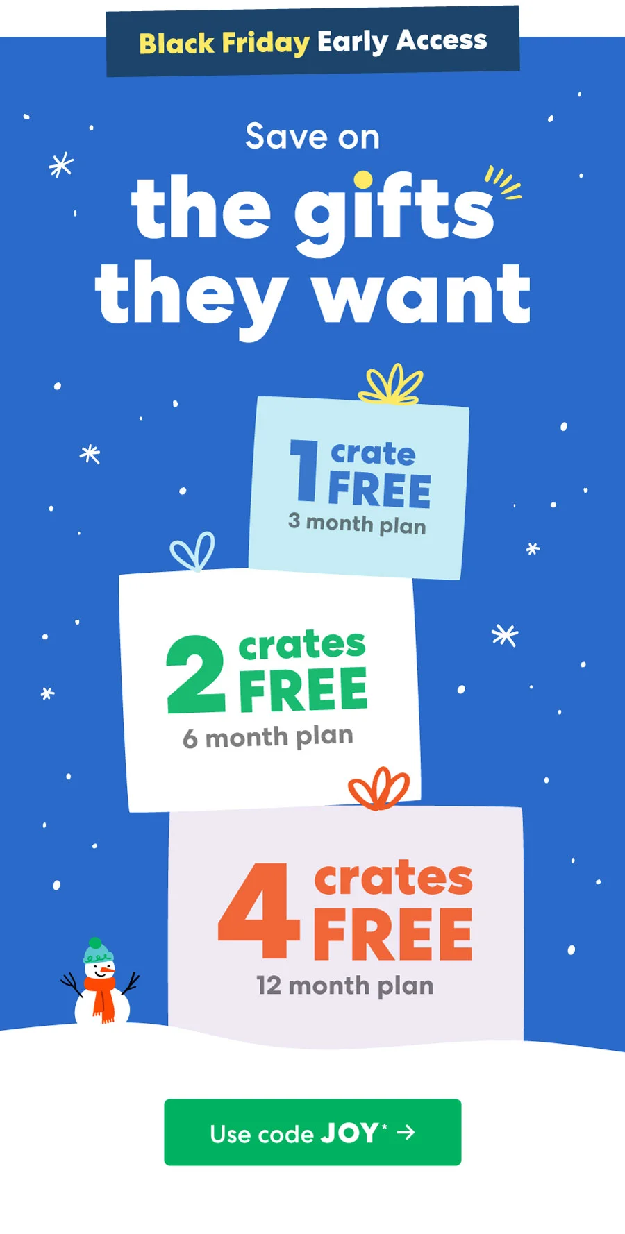 Black Friday Early Access