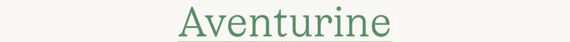 Aventurine