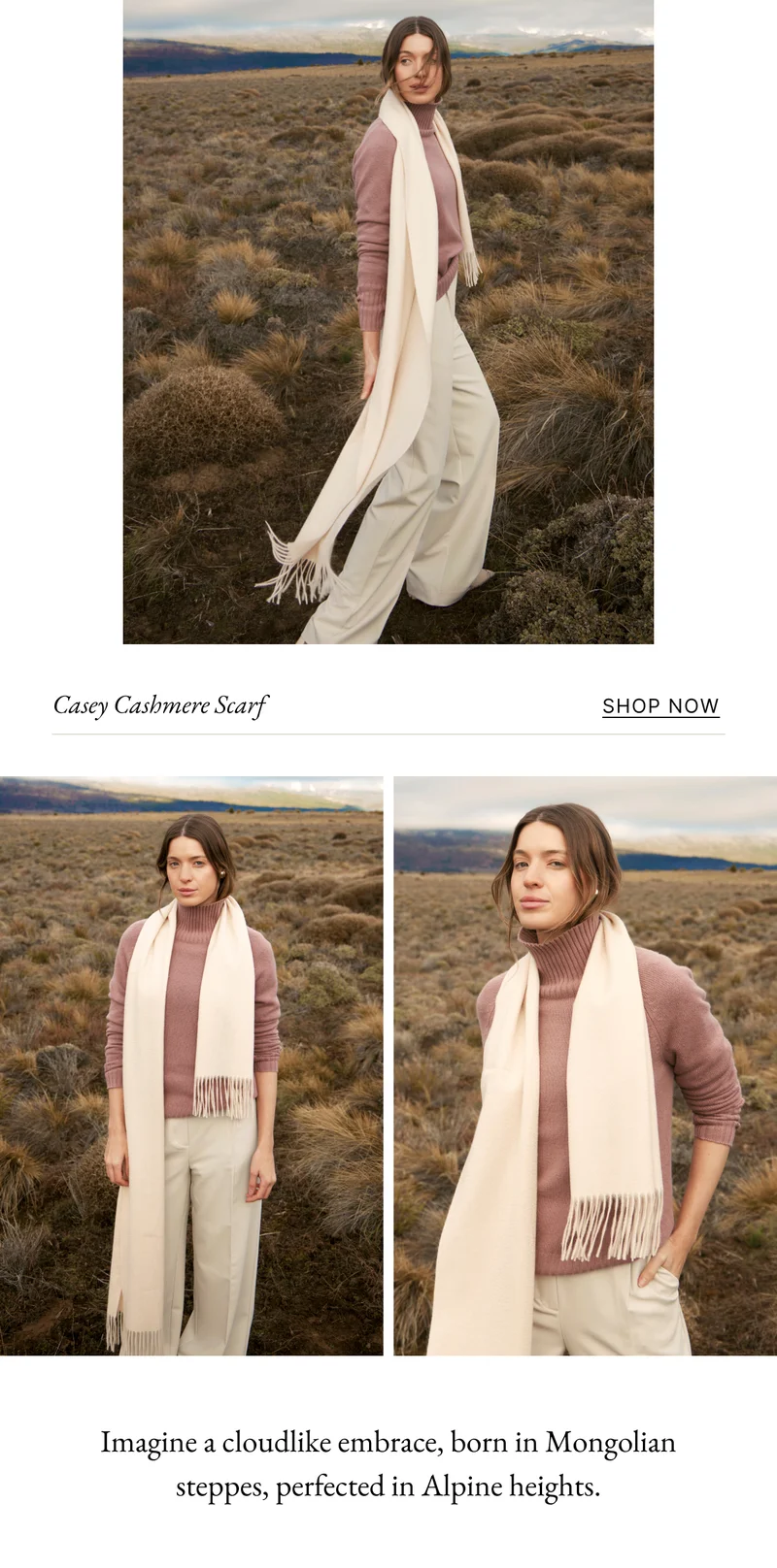 Casey Cashmere Scarf