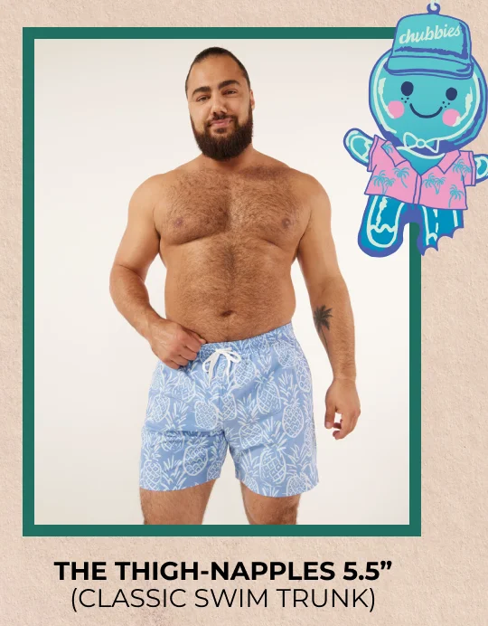 Classic Swim Trunk: The Thigh-Napples 5.5"