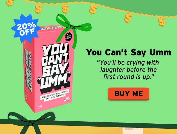 You can't say umm