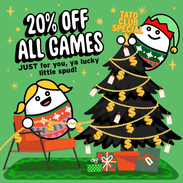20% off all games