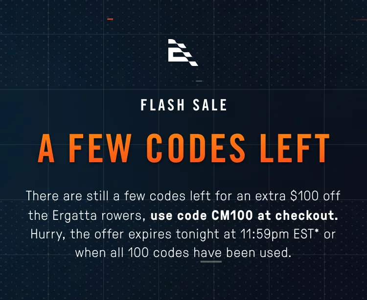Cyber Monday Savings - Ergatta Rowers