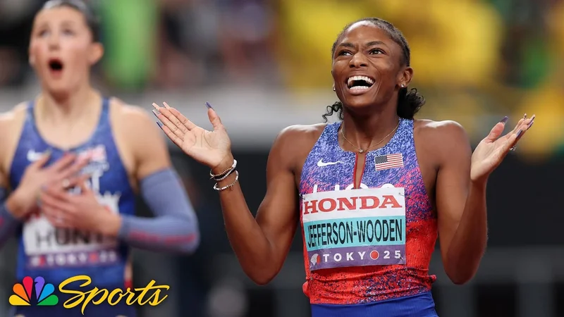 Melissa Jefferson-Wooden Talks Gold Medal Sweep on TODAY