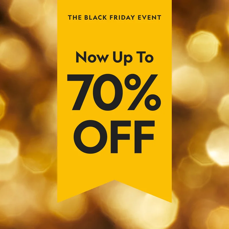 Now up to 70% off