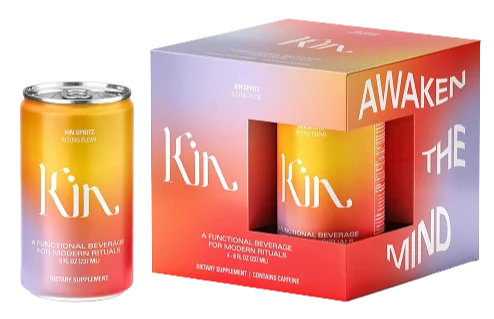 Image of Kin Euphorics Calming Non Alcoholic Spirits (4 Pack)