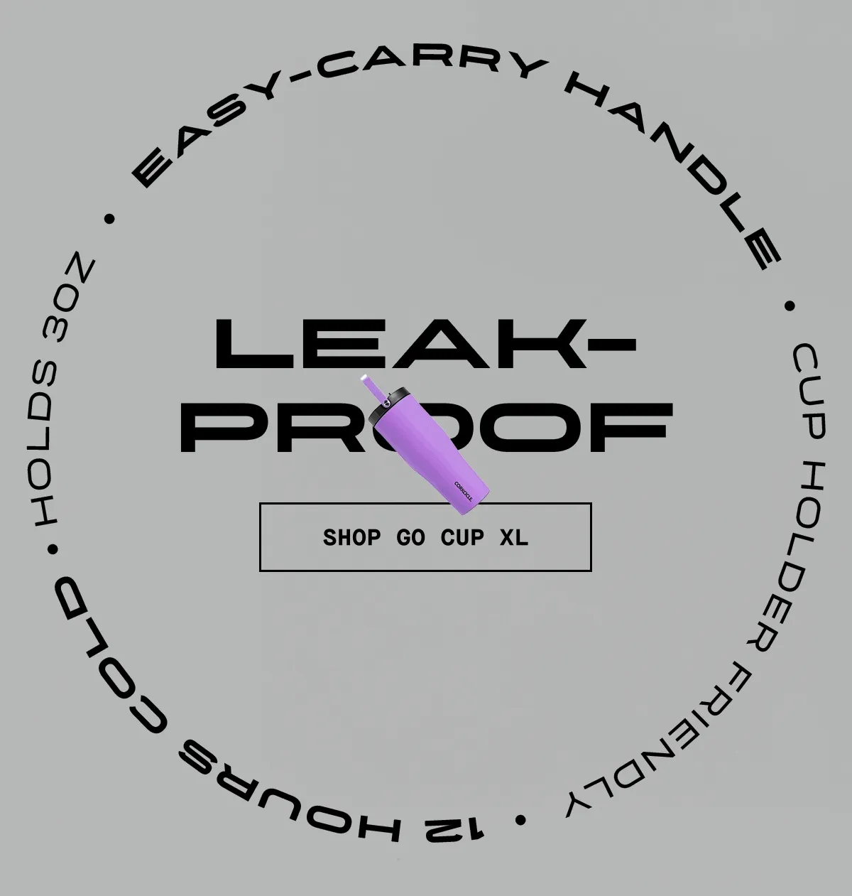 BRAND NEW leakproof Go Cup XL