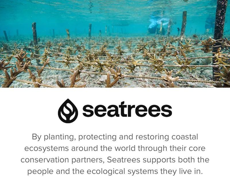 By planting, protecting and restoring coastal ecosystems around the world through their core conservation partners, Seatrees supports both the people and the ecological systems they live in.