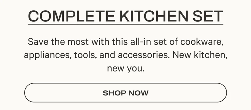 Complete Kitchen Set