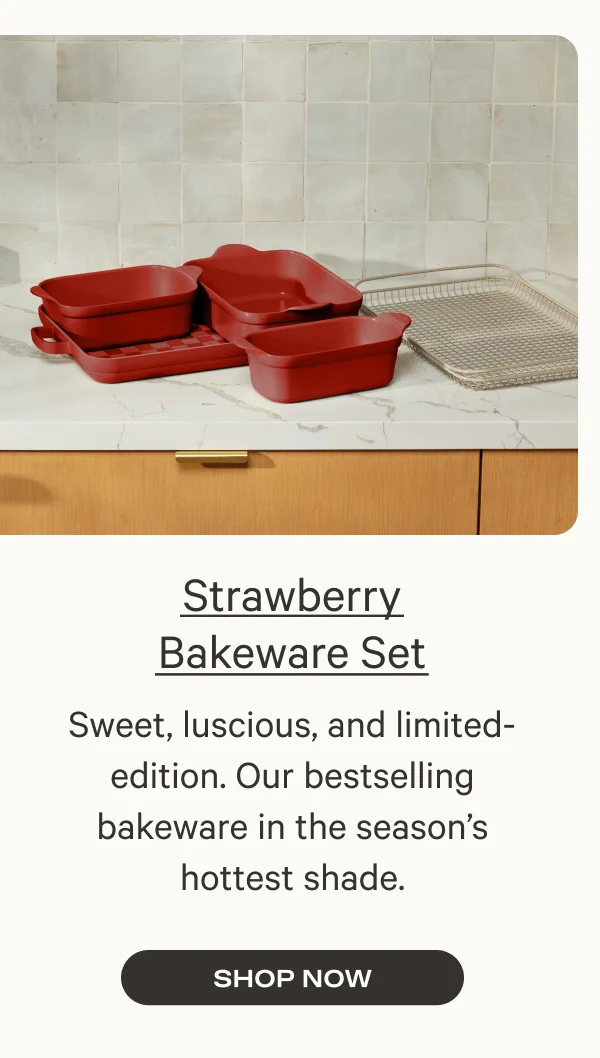 Strawberry Bakeware Set