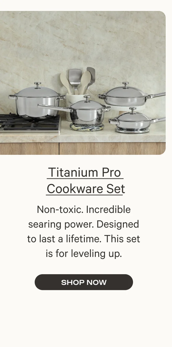 Titanium Pro Cookware Set