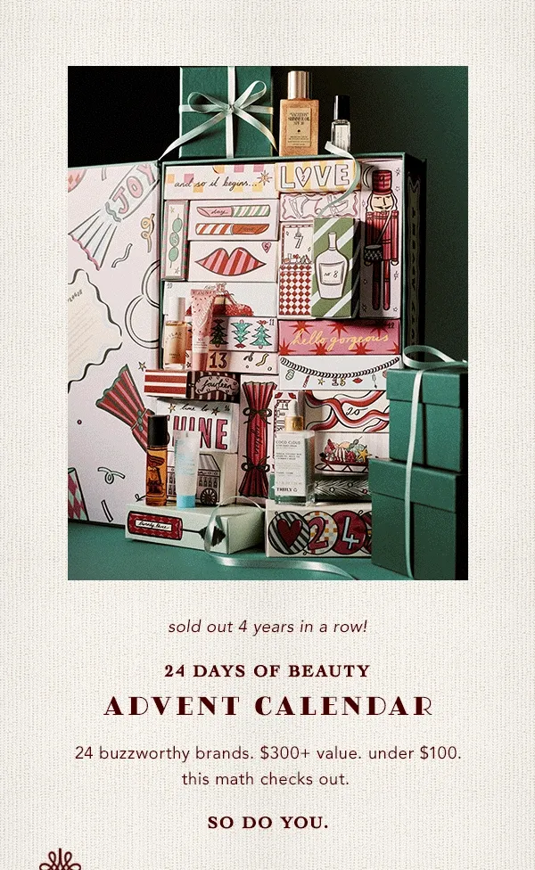 24 Days Of Beauty Advent Calendar