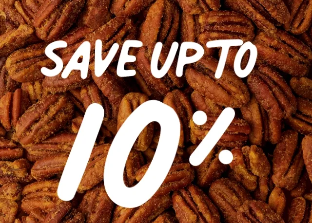 SAVE UP TO 10% OFF