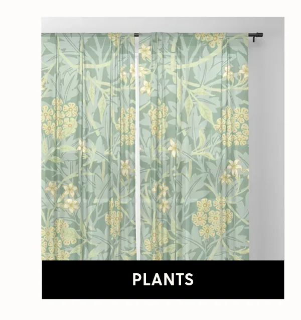 Shop Sheer Curtains with Plants
