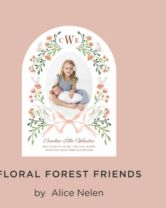 Floral Forest Friends