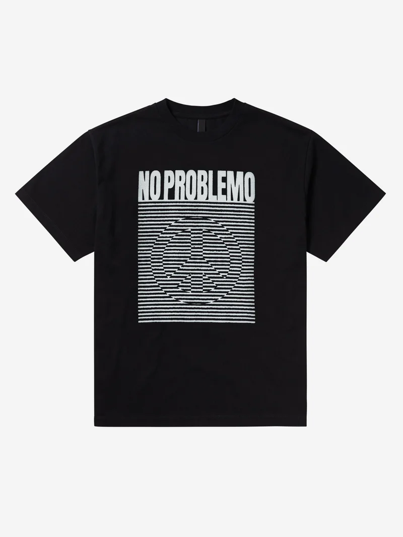 Image of No Problemo CND Wave Short Sleeve Tee - Black