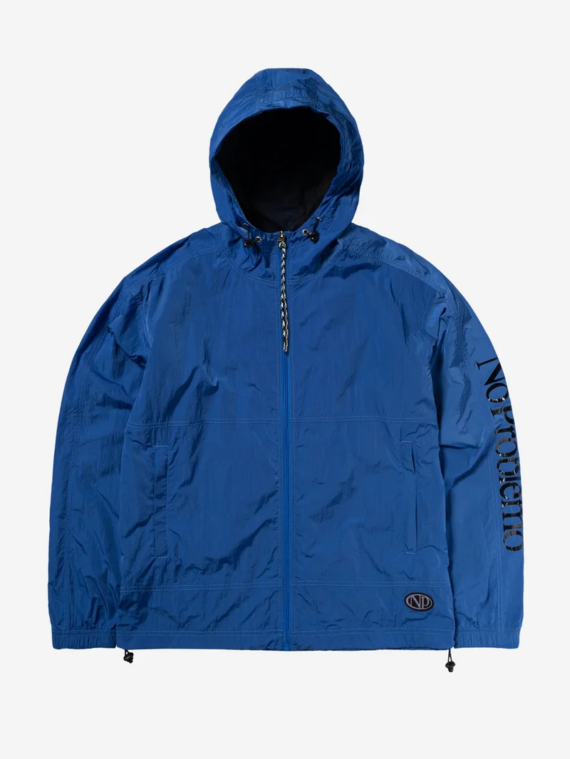 Image of No Problemo NP Contrast Nylon Jacket - Blue