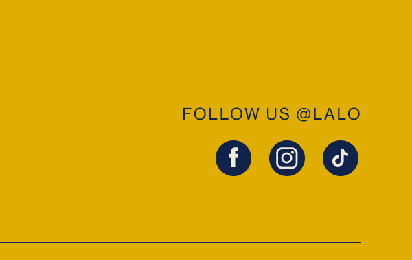 Follow us @lalo