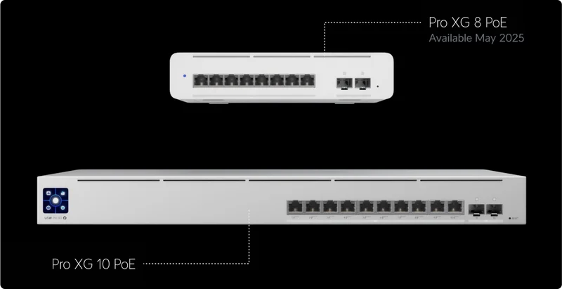 Pro XG 8 PoE and Pro XG 10 PoE Specs