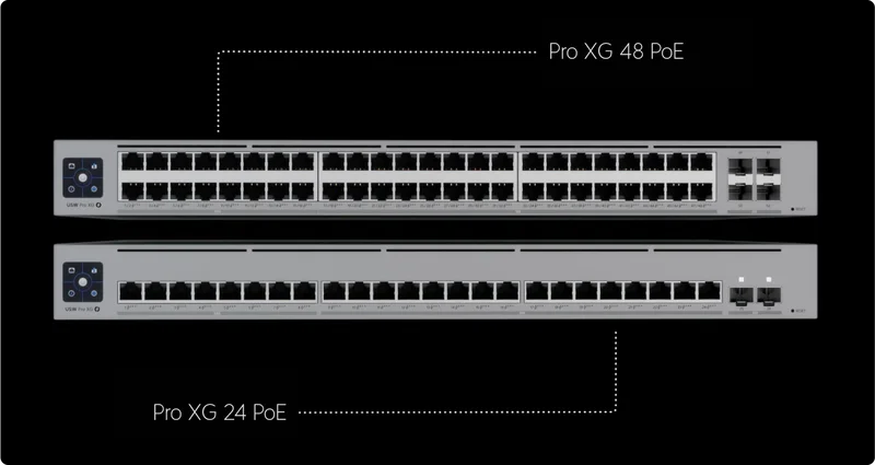 Pro XG 24 and 48 PoE Specs