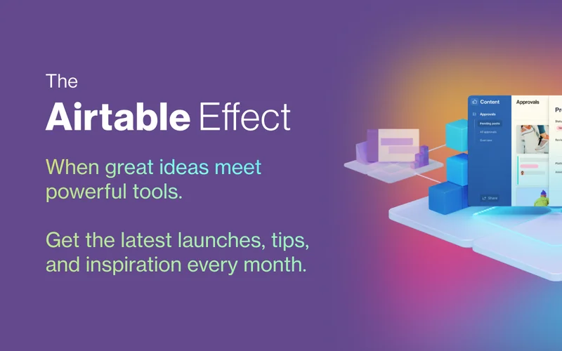 Airtable Effect newsletter