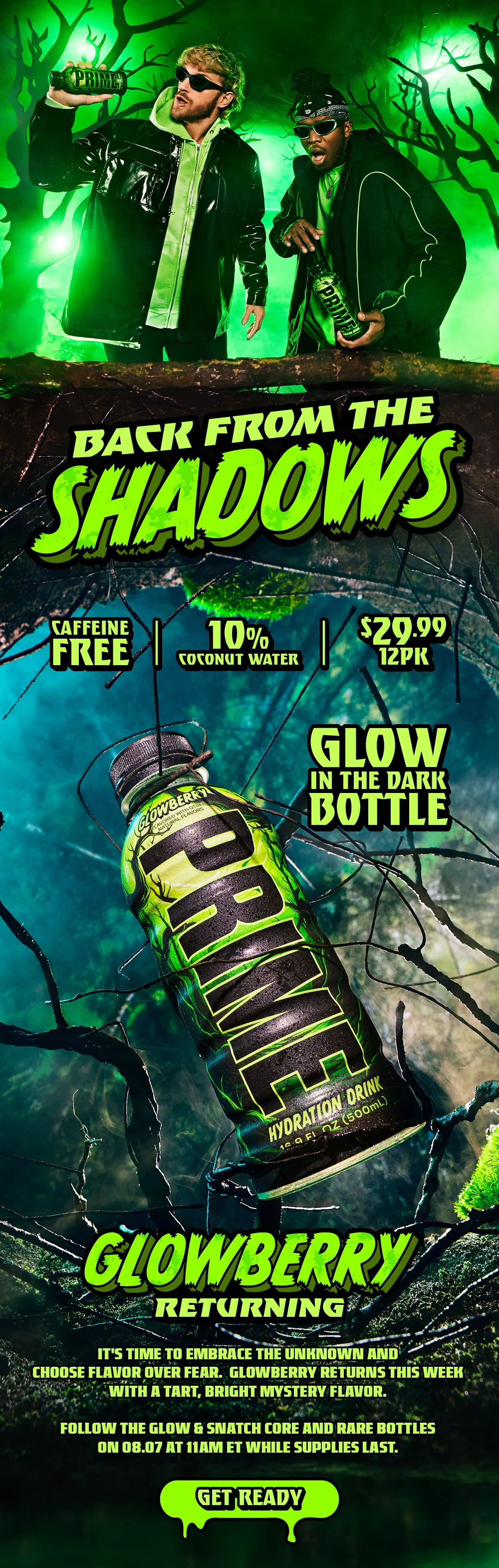 PRIME Hydration Glowberry 2024