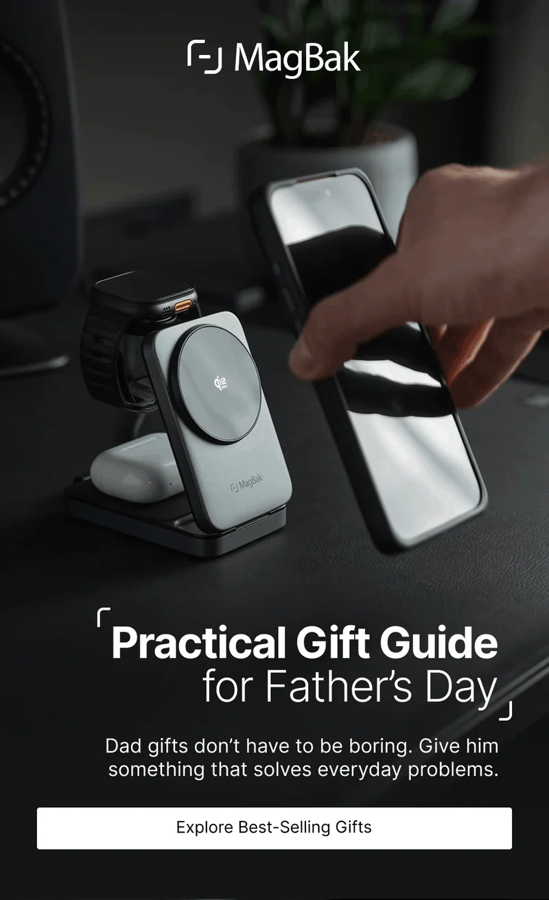 Practical Gift Guide for Father’s Day Dad gifts don’t have to be boring. Give him something that solves everyday problems.
