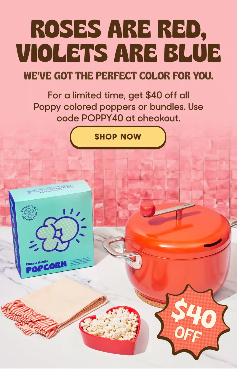 Roses are red, violets are blue - we've got the perfect color for you.