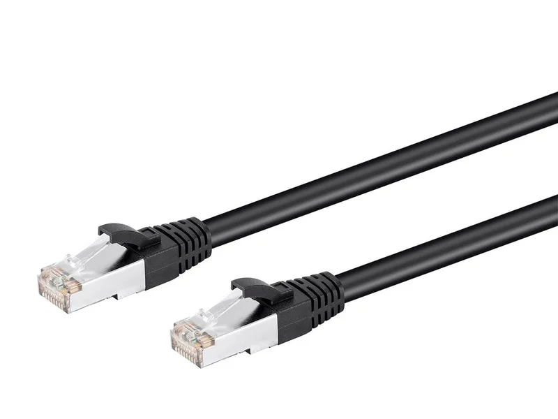 Cat6 7ft Black PoE Patch Cable