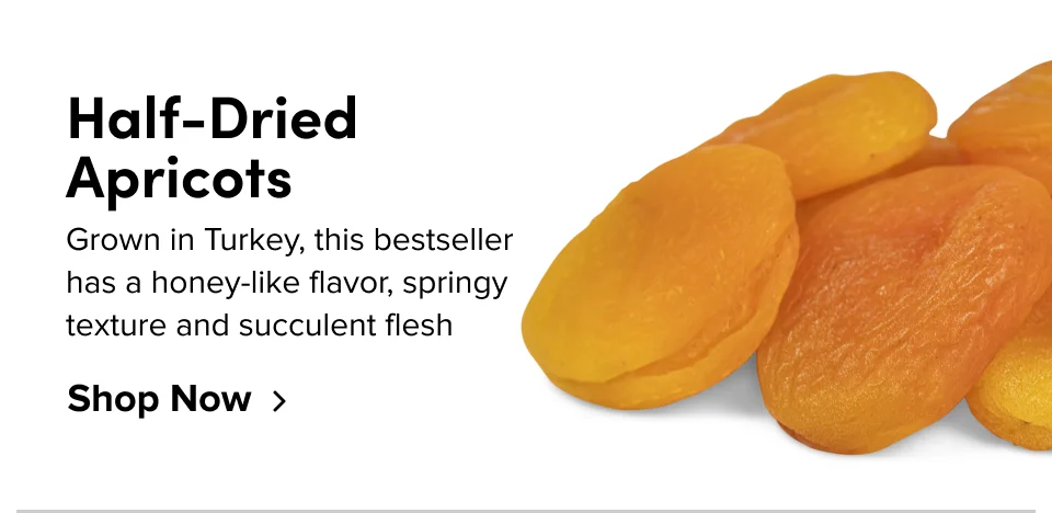 Half-Dried Apricots; Shop Now