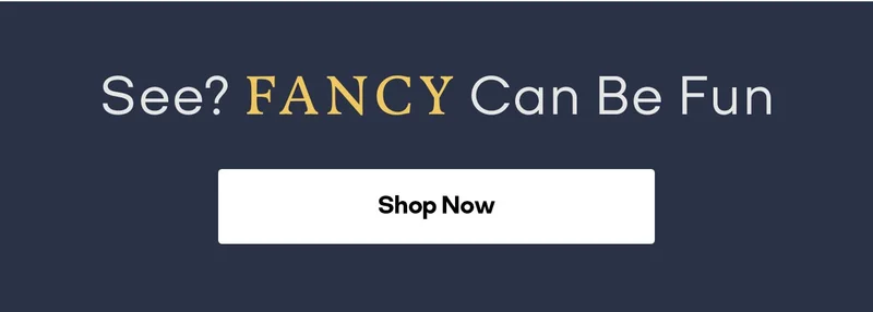 See? FANCY Can Be Fun | Shop Now