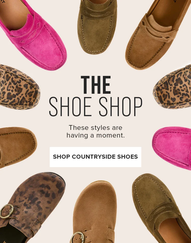 THE SHOE SHOP | SHOP COUNTRYSIDE SHOES