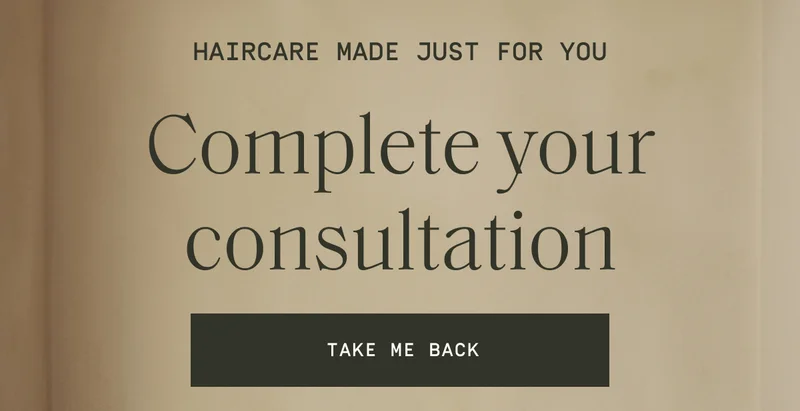 Complete your consultation