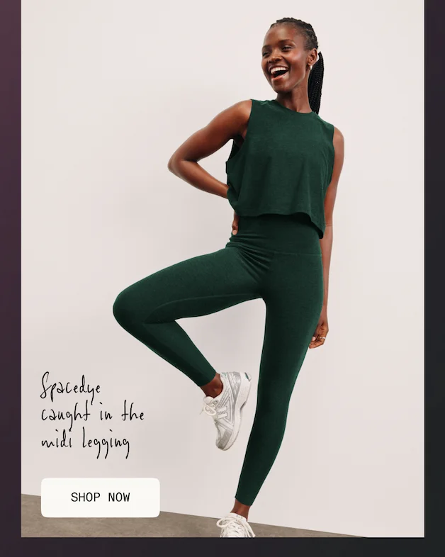 Spacedye Caught In The Midi High Waisted Legging