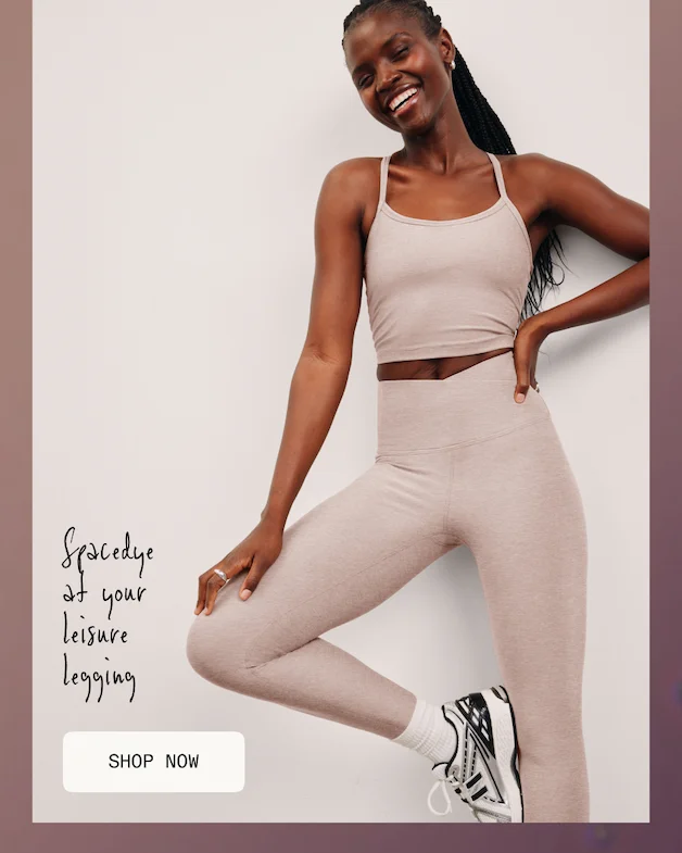 Spacedye At Your Leisure High Waisted Midi Legging