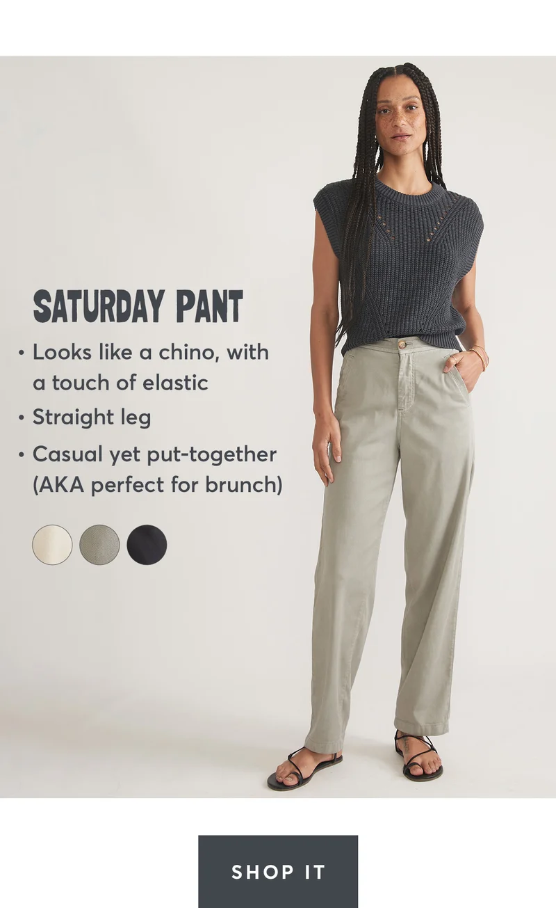 Saturday Pant