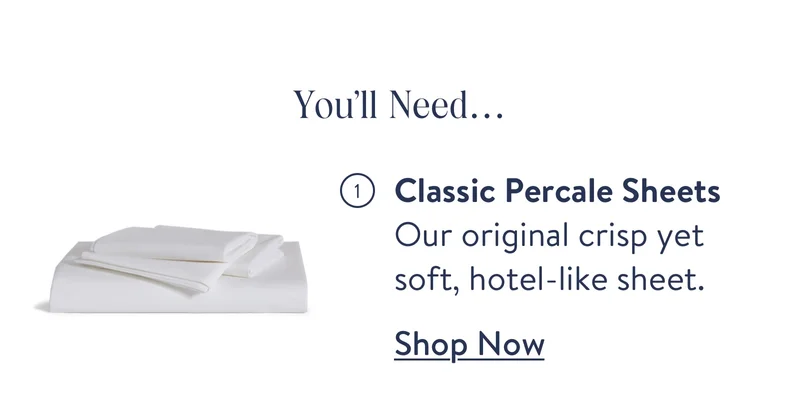 Classic Percale Sheets
