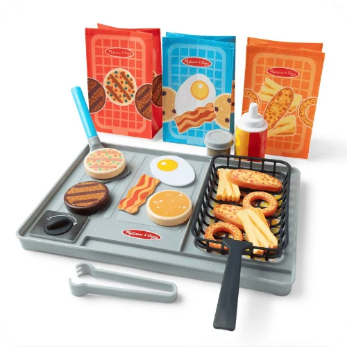 Melissa and Doug Flip and Grill Playset Melissa and Doug Flip and Grill Playset
