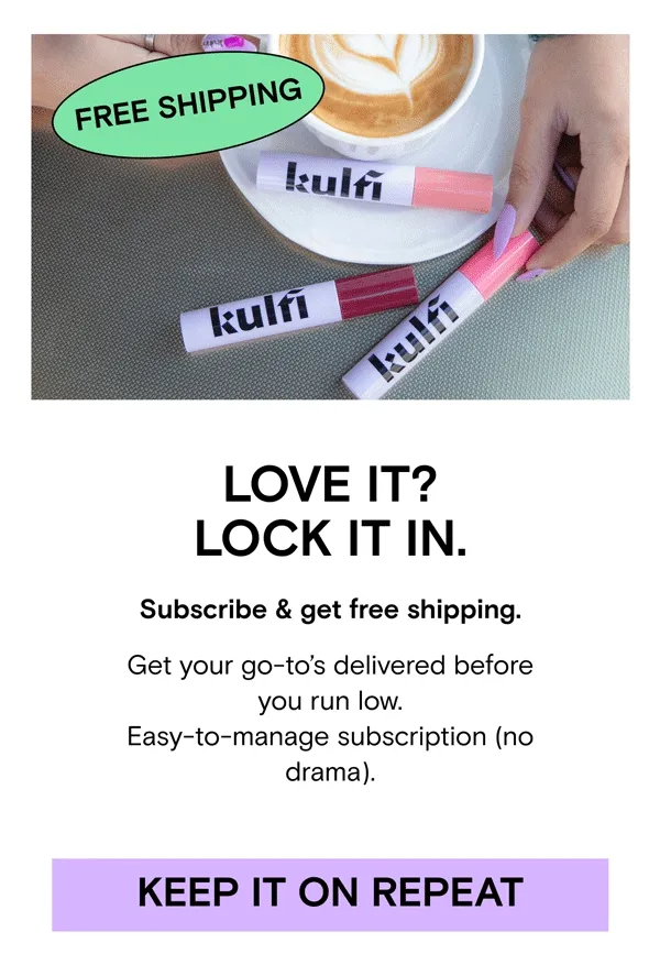 Subscribe and never run out