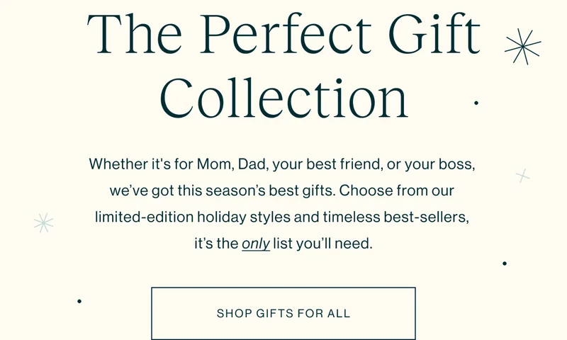 The Perfect Gift Collection.