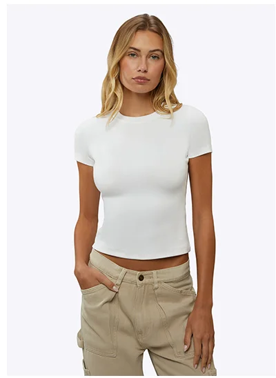 White Tomboy Tee