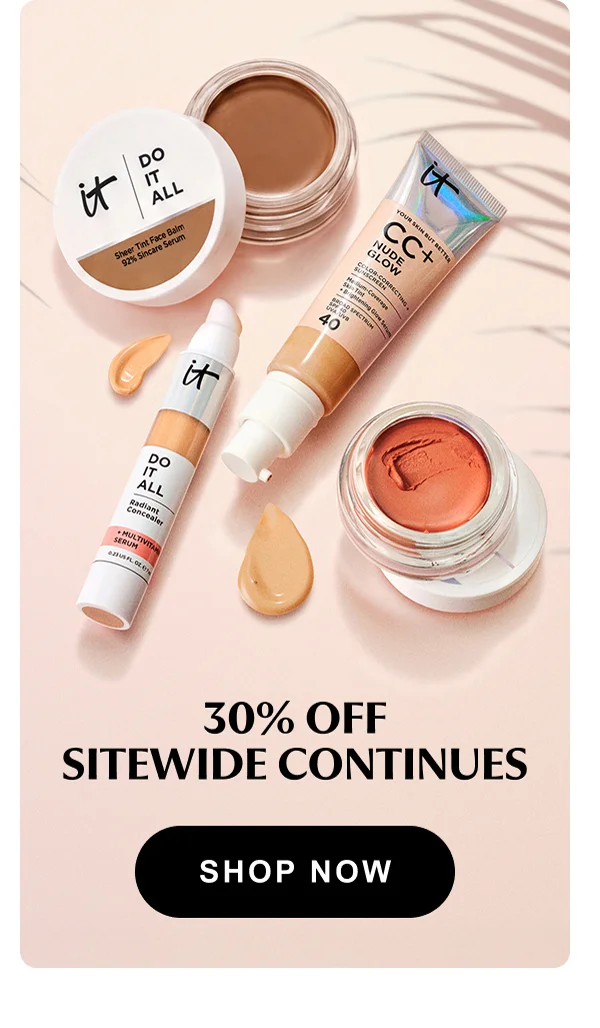 30% OFF SITEWIDE CONTINUES