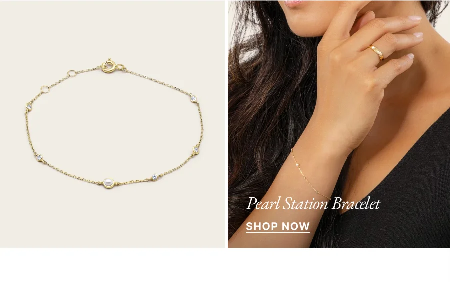 Pearl Station Bracelet | Shop Now