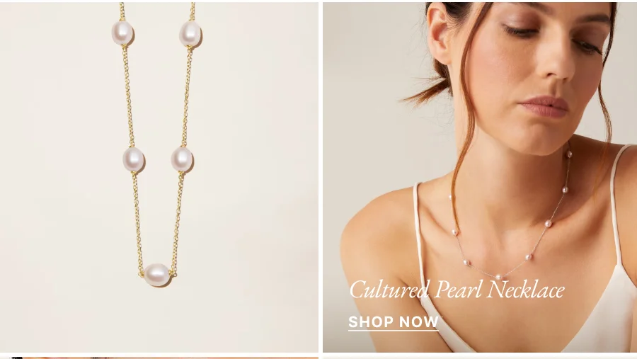 Cultured Pearl Necklace | Shop Now