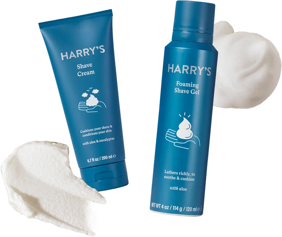 Shave Cream & Foaming Shave Gel