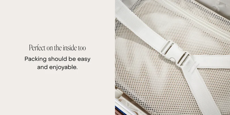 Perfect on the inside too. Packing should be easy and enjoyable