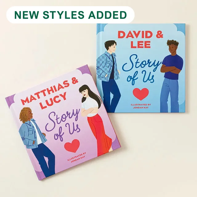 Story of Us Personalized Book of Love