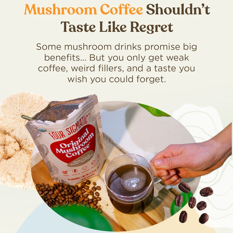 Mushroom Coffee Shouldn't Tase Like Right