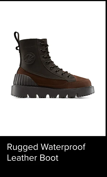 Rugged Waterproof Leather Boot