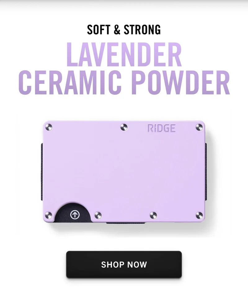 Shop $69 Lavender Ceramic Powder